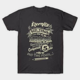 Blackadder quote Beelebub T-Shirt